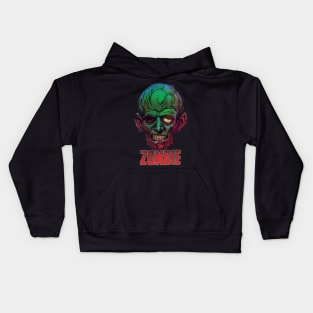 Zombie Face Kids Hoodie